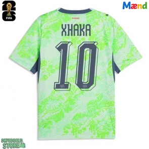 Schweiz Granit Xhaka #10 Replika Udebanetrøje VM 2026 Kortærmet